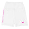 Misfit Nation Yoga Shorts - White