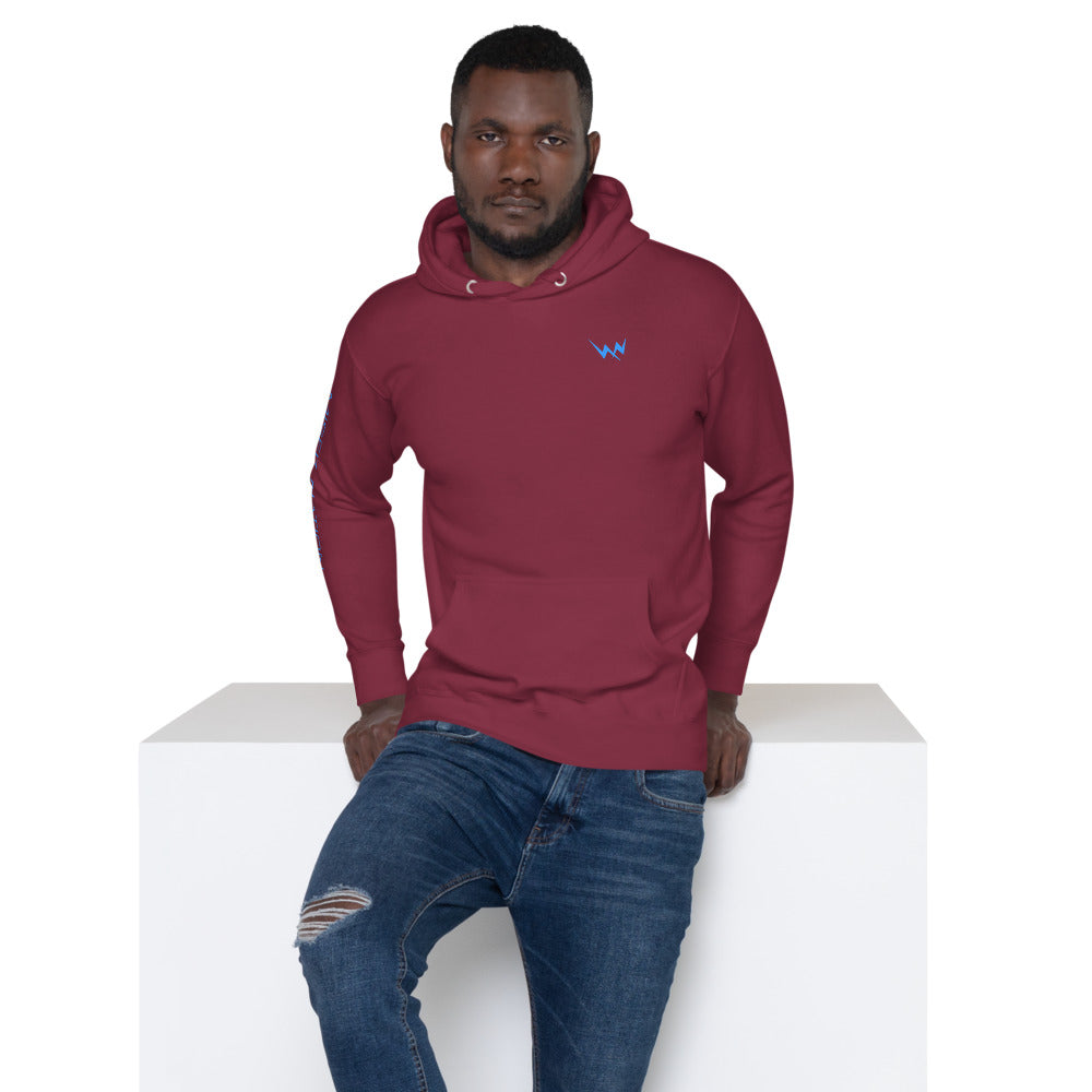 Misfit Nation Bolts Hoodie - Classic - Caribbean Blue