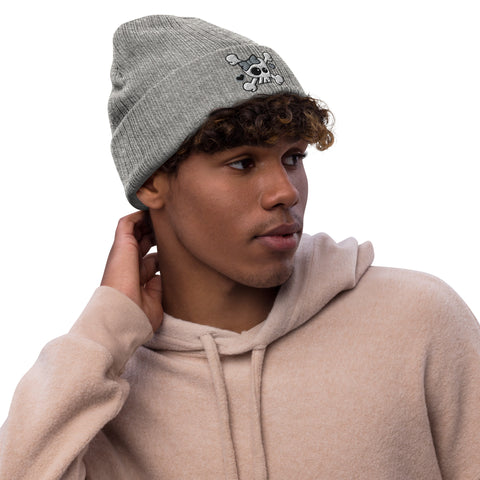 HSNE - Ribbed Knit Skully Beanie