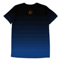 Athletic T-shirt - Modern Stripe Royal