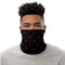 Misfit Nation Bolts Neck Gaiter - Black/Flamingo