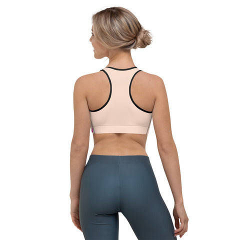 Misfit Nation Sports Bra - Champagne