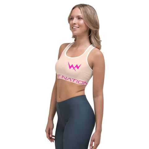 Misfit Nation Sports Bra - Champagne