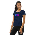 Women's Athletic T-shirt - Navy