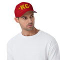 Misfit Nation Flexfit KC Hat - KC Red and Yellow