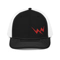 Misfit Nation Low Pro Trucker Cap - Red Bolts