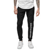 Power Racing Unisex Fleece Tapered Sweatpants - Black