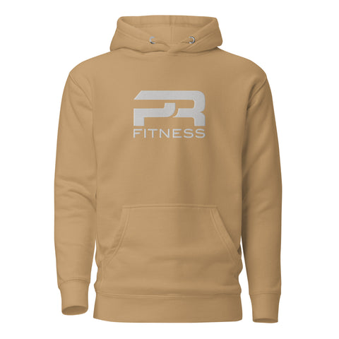 Power Racing Hoodie - Embroidered PR Fitness - White